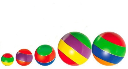 Купить Мячи резиновые (комплект из 5 мячей различного диаметра) в Новосиле 
